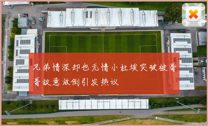 兄弟情深却也无情小杜埃突破被哥哥故意放倒引发热议